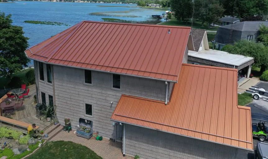 Tarping and dry-in on a Gaston commercial roof